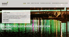 Desktop Screenshot of eeef.eu