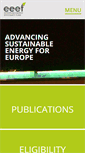 Mobile Screenshot of eeef.eu